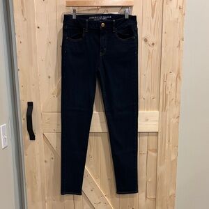 American Eagle Outfitters Women's Navy Skinny Jeans